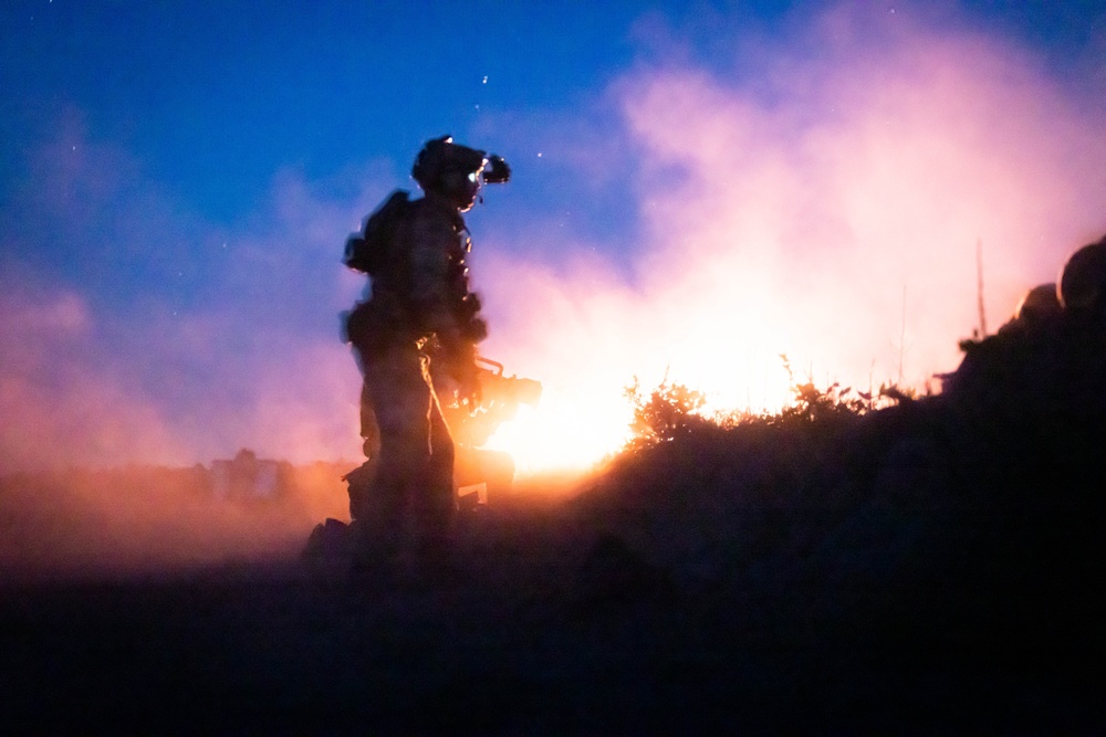 75th Ranger Regiment conducts joint live-fire training