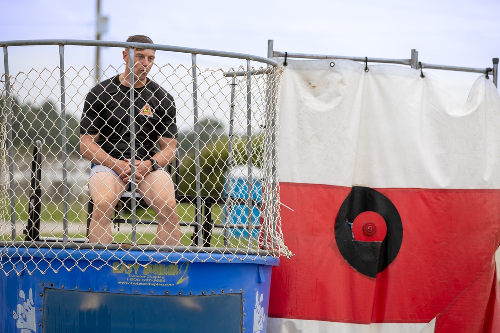 Marine Combat Training Battalion, School of Infantry -- East, hosts a Battalion Beach Bash.