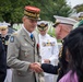 Commandant, Gen. Eric M. Smith attends MLAC Wreath Laying Ceremony