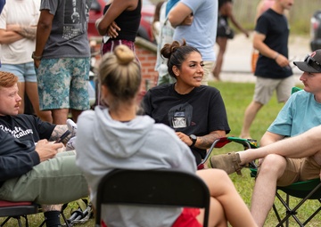 Marine Combat Training Battalion, School of Infantry -- East, hosts a Battalion Beach Bash.
