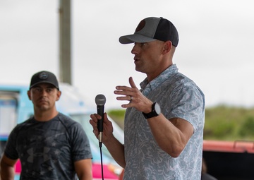 Marine Combat Training Battalion, School of Infantry -- East, hosts a Battalion Beach Bash.