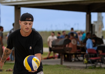 Marine Combat Training Battalion, School of Infantry -- East, hosts a Battalion Beach Bash.