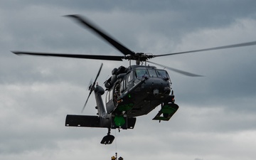 Alaska Air National Guard Conducts Hoist Training