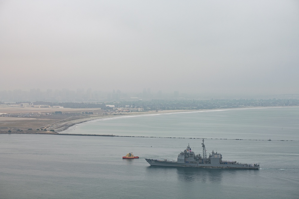 USS Princeton returns to Naval Base San Diego