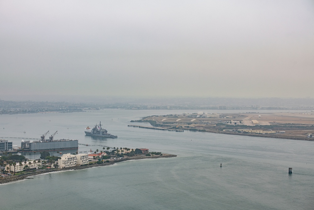 USS Princeton returns to Naval Base San Diego