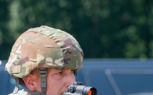 Training at Fort Custer Northern Strike 25-2