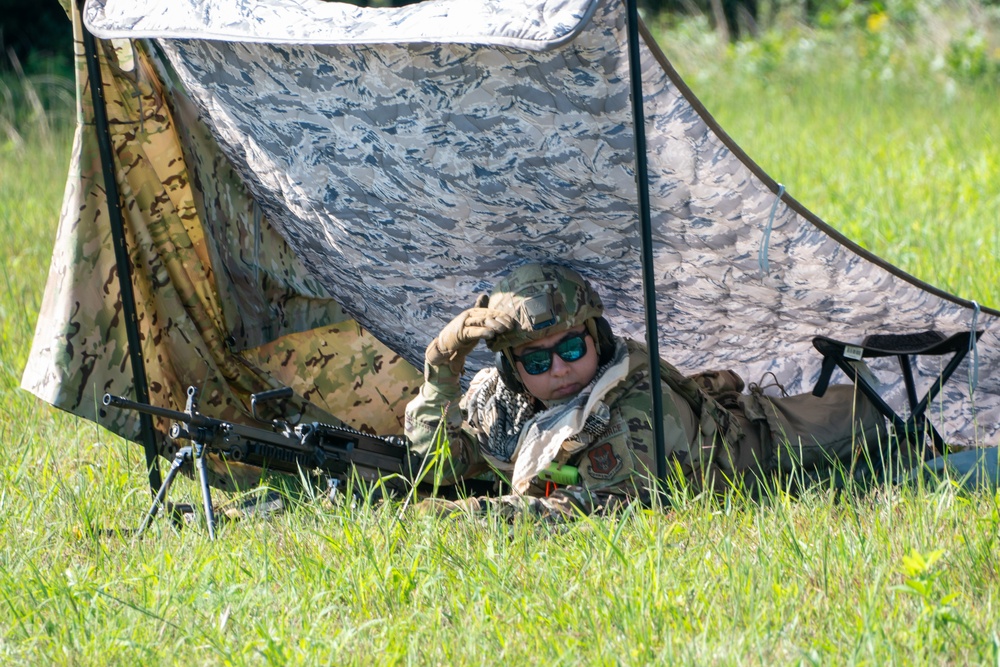 Training at Fort Custer Northern Strike 25-2