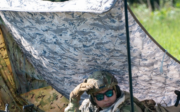 Training at Fort Custer Northern Strike 25-2