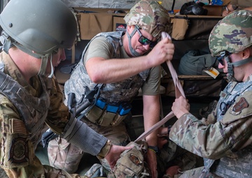 Training at Fort Custer Northern Strike 25-2