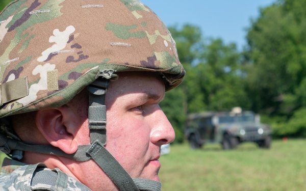 Training at Fort Custer Northern Strike 25-2