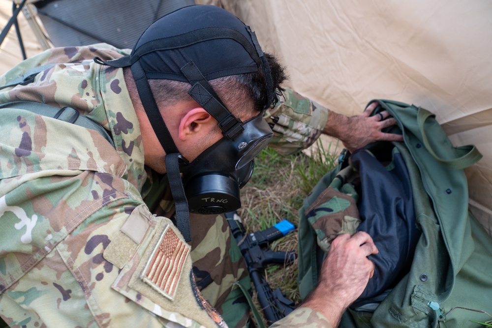 CBRNE training at Fort Custer Northern Strike 25-2