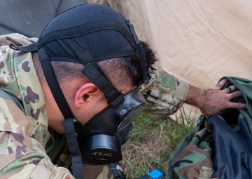 CBRNE training at Fort Custer Northern Strike 25-2