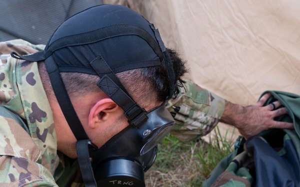 CBRNE training at Fort Custer Northern Strike 25-2