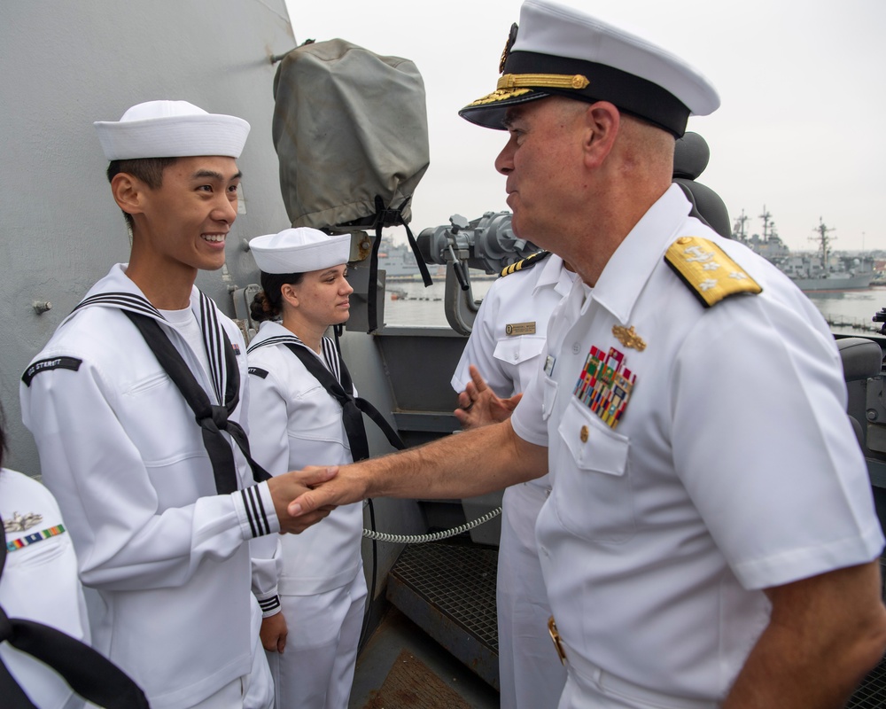 USS Sterett Returns to Homeport Following Nine-Month Deployment