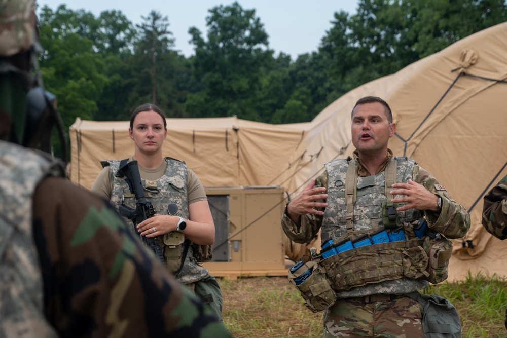 CBRNE training at Fort Custer Northern Strike 25-2