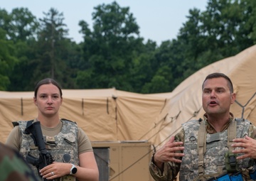 CBRNE training at Fort Custer Northern Strike 25-2