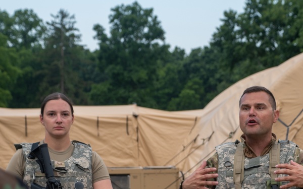 CBRNE training at Fort Custer Northern Strike 25-2