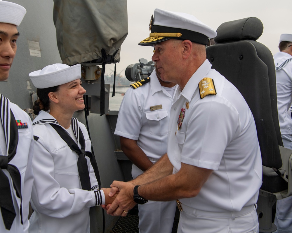 USS Sterett Returns to Homeport Following Nine-Month Deployment