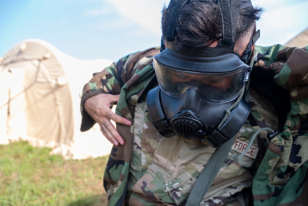 CBRNE training at Fort Custer Northern Strike 25-2