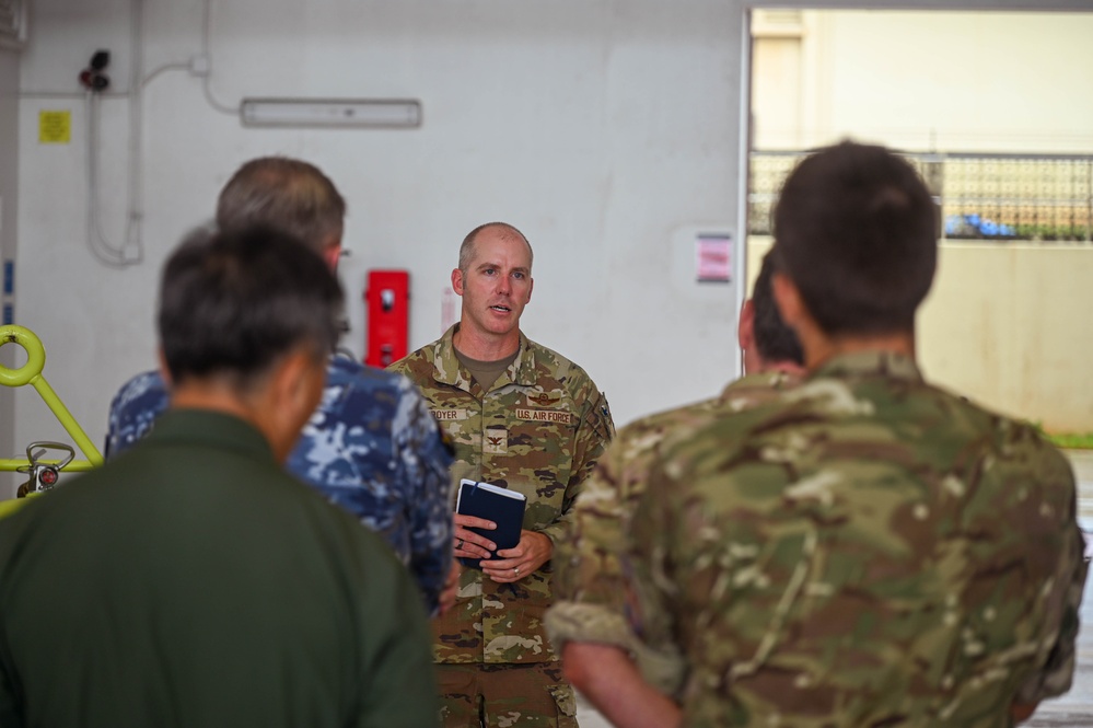 COMPACAF visits Andersen AFB during REFORPAC exercise