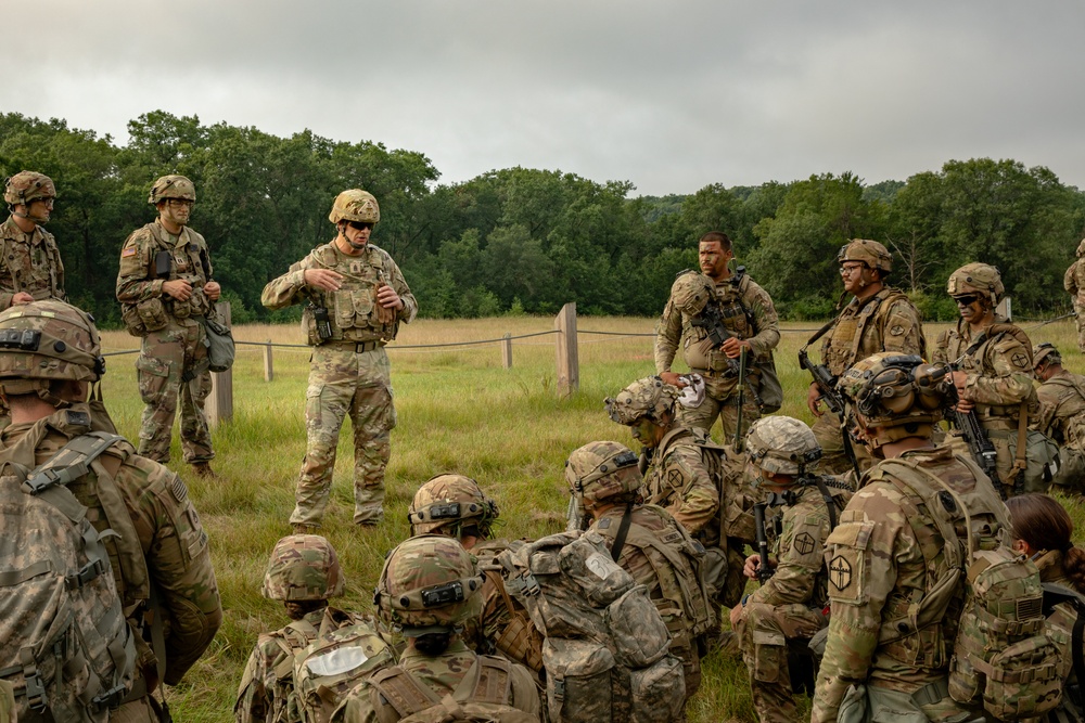 Soldiers in Global Strike 2025 during CSTX