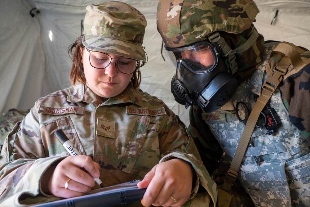 CBRNE training at Fort Custer Northern Strike 25-2