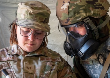 CBRNE training at Fort Custer Northern Strike 25-2