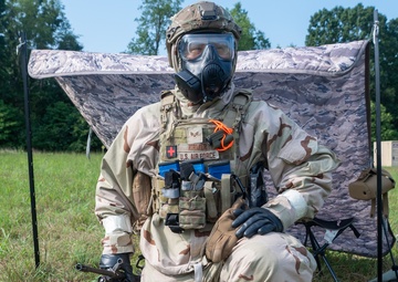 CBRNE training at Fort Custer Northern Strike 25-2
