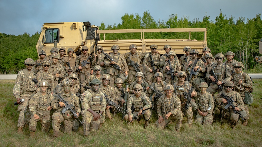 Soldiers in Global Strike 2025 during CSTX