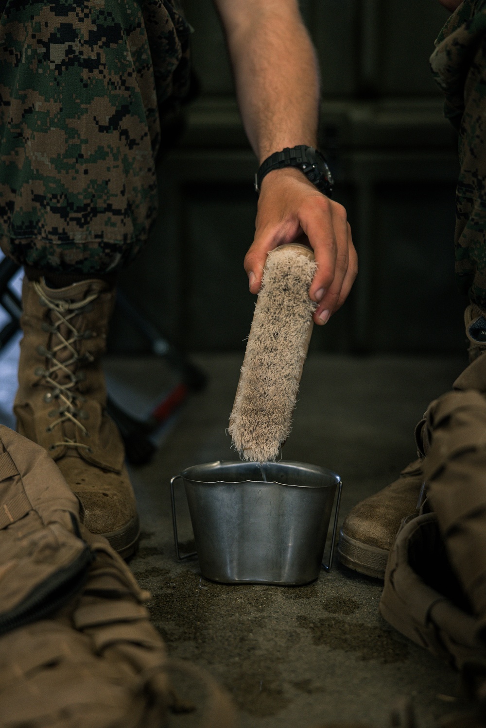 Bravo Company Gear Cleaning