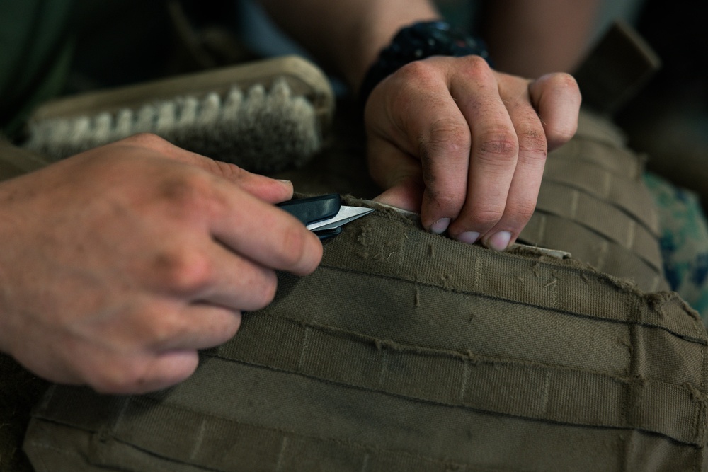 Bravo Company Gear Cleaning