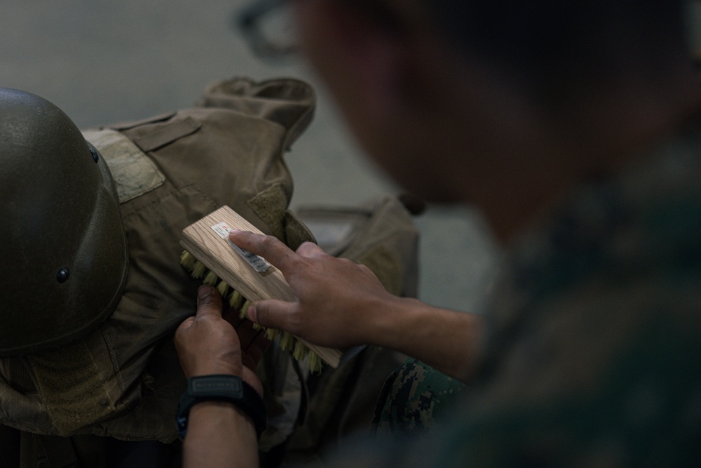 Bravo Company Gear Cleaning