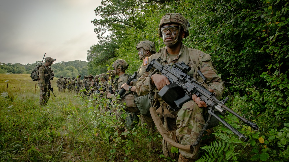 Soldiers in Global Strike 2025 during CSTX