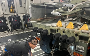 Halvorsen on the Move: 734th AMS Drives Rapid Support Across the 2nd Island Chain