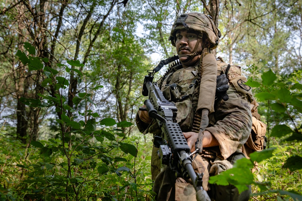 Soldiers in Global Strike 2025 during CSTX