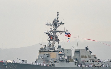USS Sterett returns to San Diego