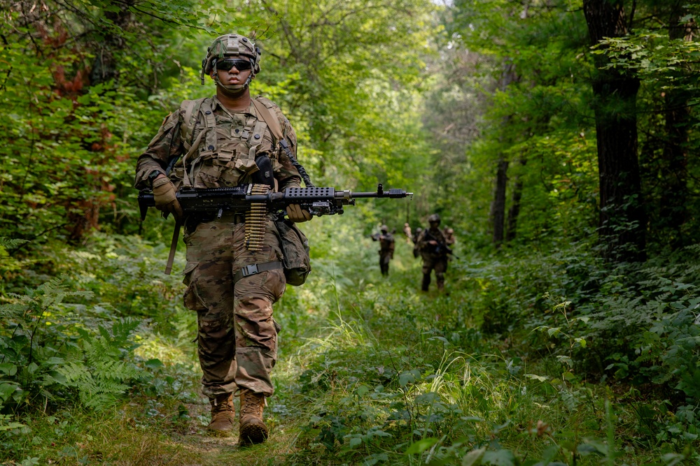 Soldiers in Global Strike 2025 during CSTX