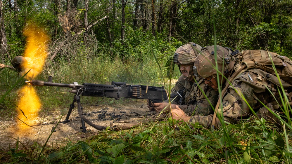 Soldiers in Global Strike 2025 during CSTX