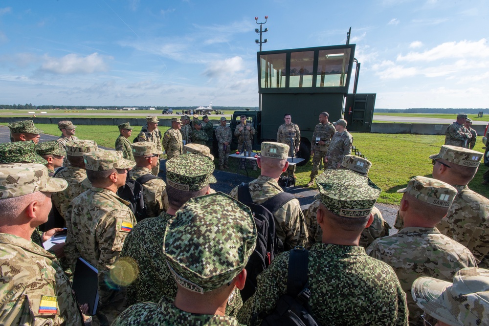 South Carolina–Colombia State Partnership Brings PISAJ 21 to McEntire