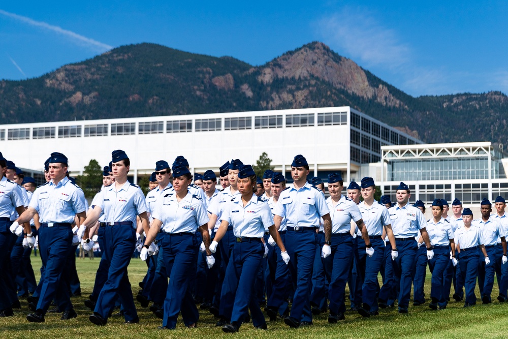 U.S. Air Force Academy Acceptance Day Parade 2025