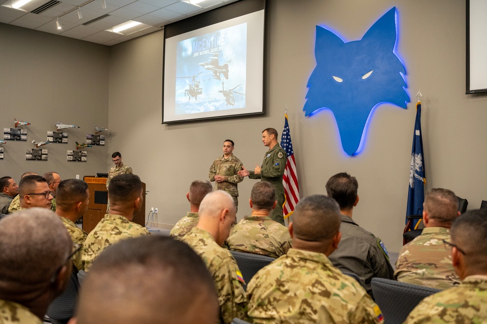 South Carolina–Colombia State Partnership Brings PISAJ 21 to McEntire