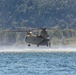 National Guard and Army Reserve soldiers brave the Columbia River for Helocast training.