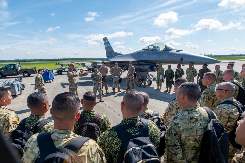 South Carolina–Colombia State Partnership Brings PISAJ 21 to McEntire
