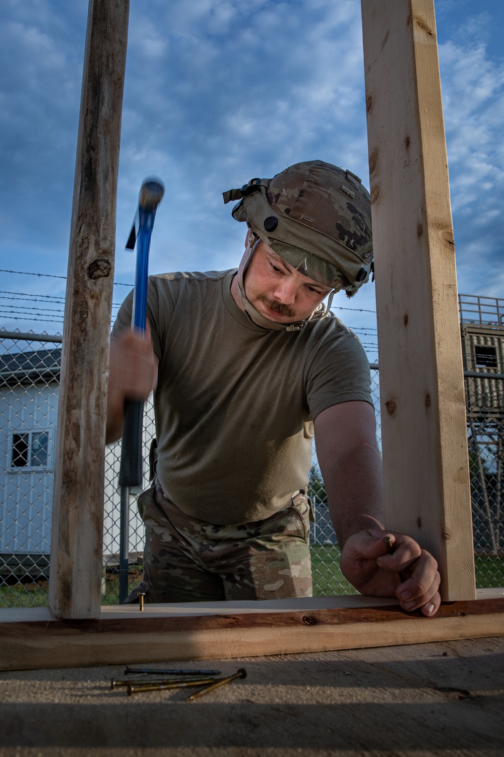 Soldiers in Global Strike 2025 during CSTX
