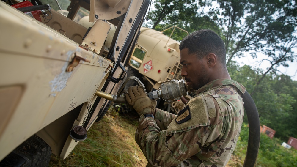 Soldiers in Global Strike 2025 during CSTX