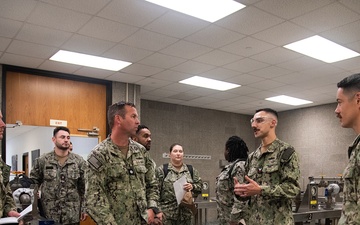 Navy Talent Acquisition Group (NTAG) Ohio River Valley Tours Surface Warfare Engineering Schools Command (SWESC) Great Lakes