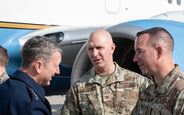 CJCS, SEAC arrives at MacDill AFB