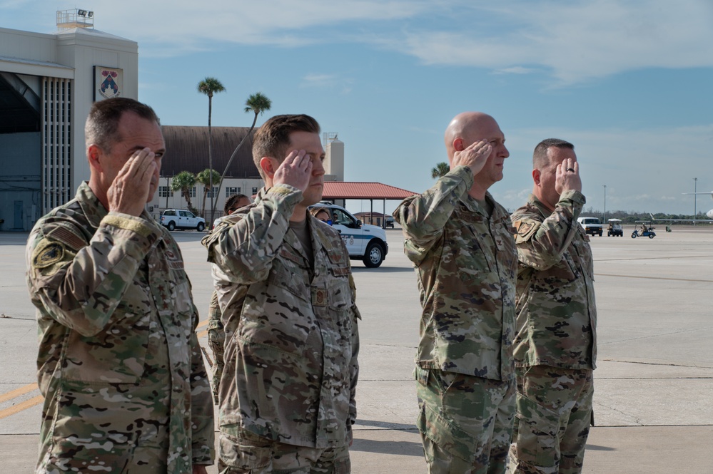 CJCS, SEAC arrives at MacDill AFB