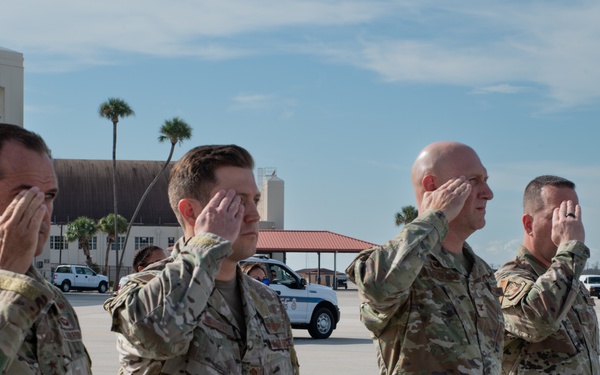 CJCS, SEAC arrives at MacDill AFB