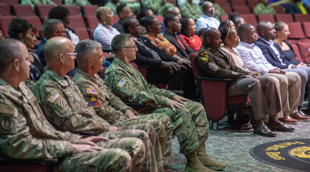 CSM Thomas Retirement Ceremony